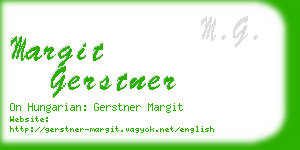 margit gerstner business card